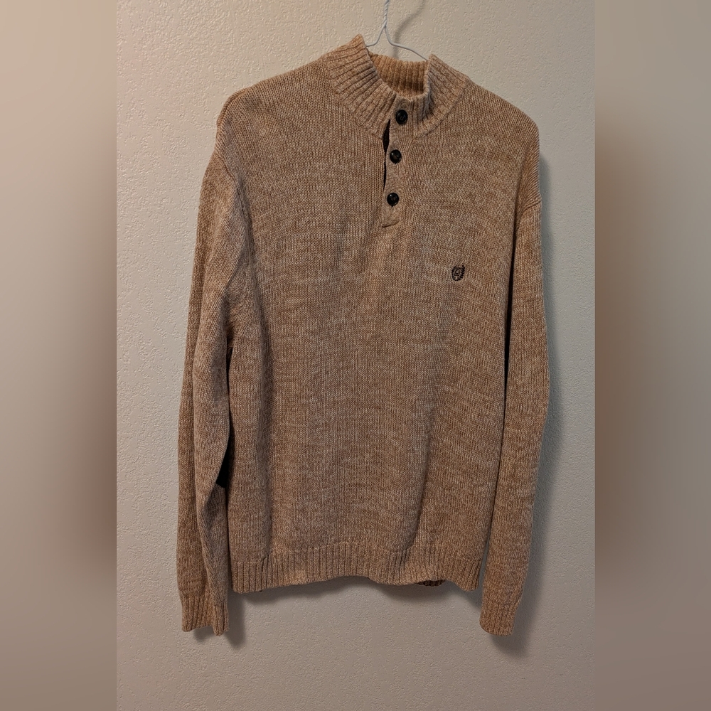 Chaps Men's Tan Sweater - Picture 1 of 5